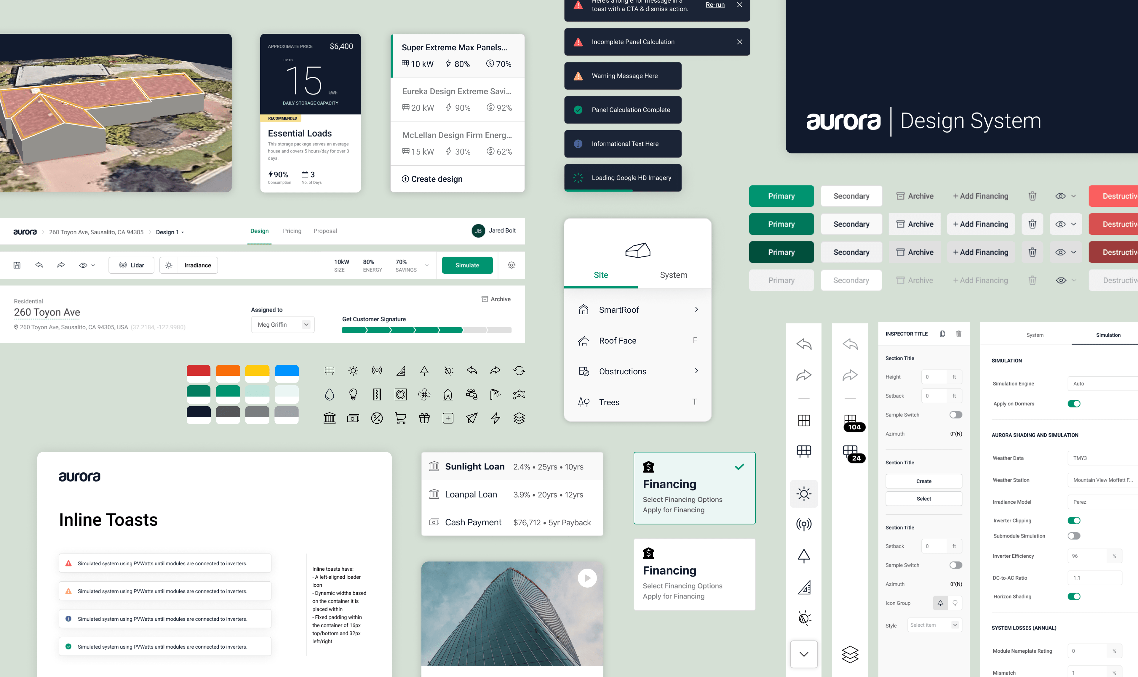 Design system and components products at Aurora